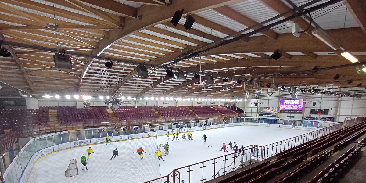 Manchester Storm Ice Hockey in action